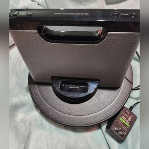 816. Sony Black Portable Speaker Dock